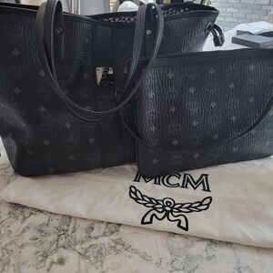 MCM Black Reversible Bag